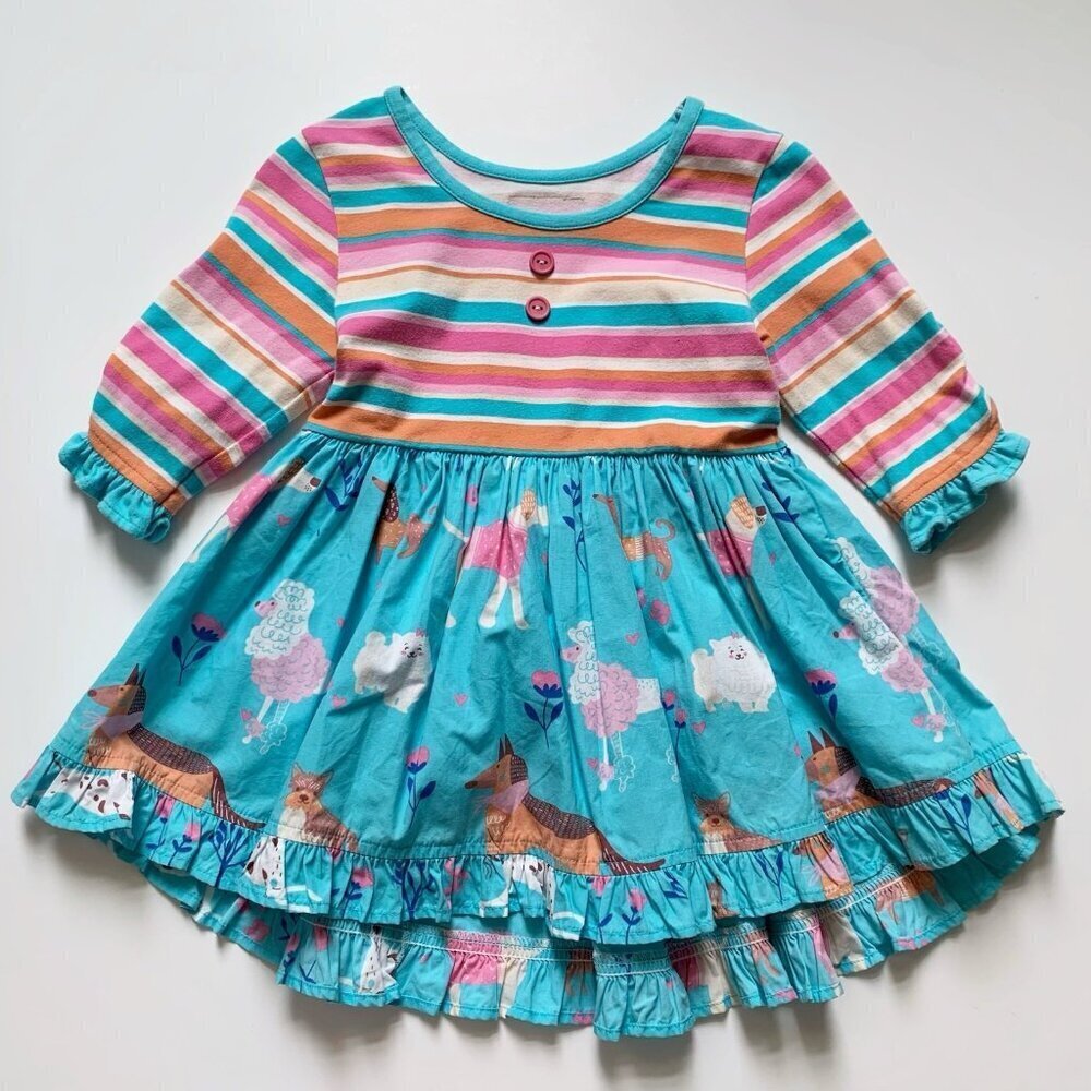Eleanor Rose Girl top 6-7 years